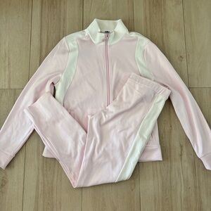 Baby pink Tory Sport tracksuit set